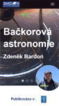 Mobile Screenshot of bardon.cz